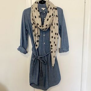 GAP M Chambray Dress